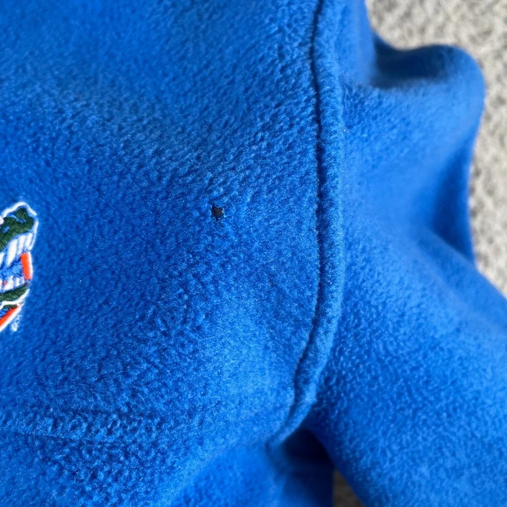 Columbia Mens Florida Gators Full Zip‎ Fleece Jacket Blue Size Large